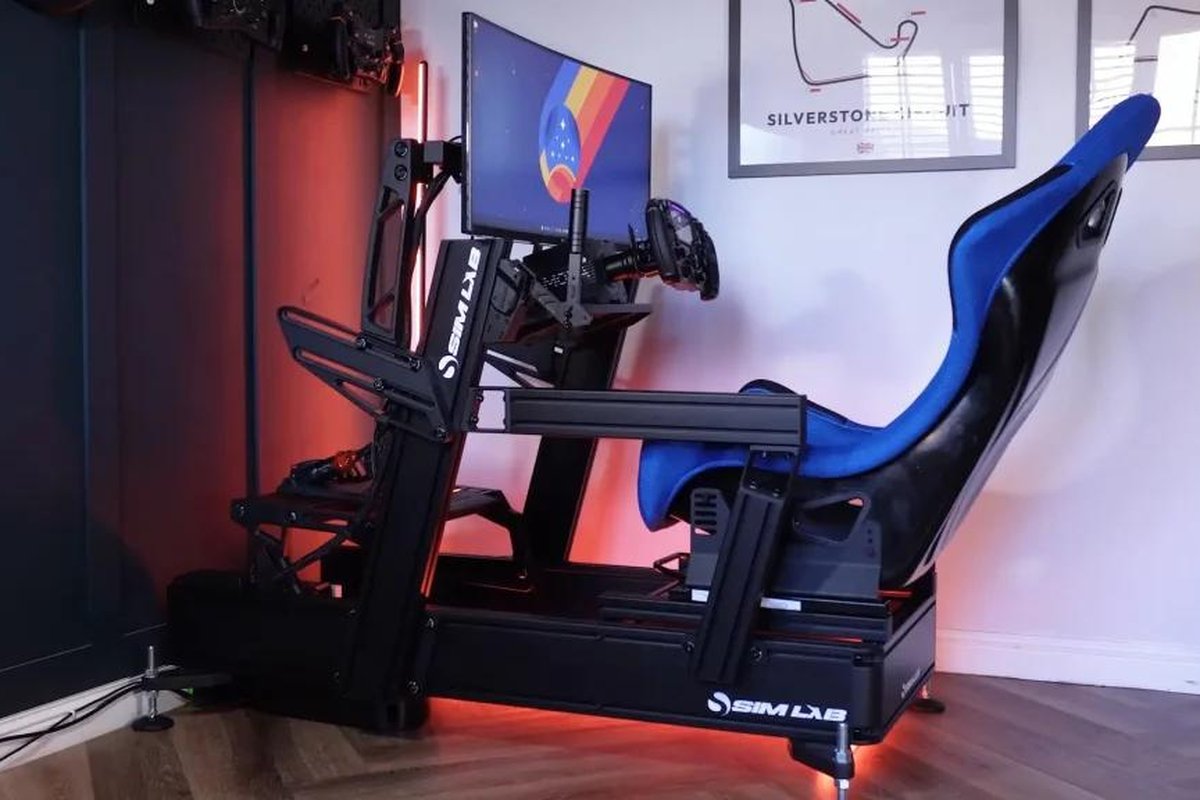 Example: complete Sim-Lab P1X Pro aluminum rig